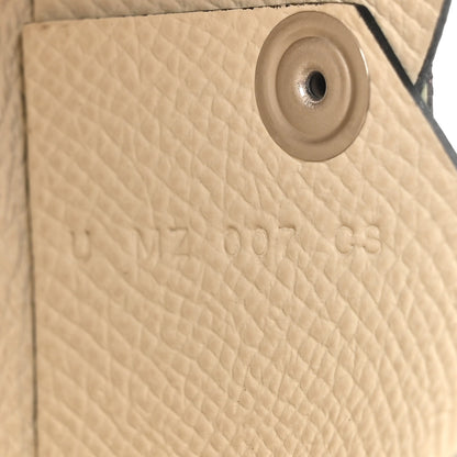 Hermes Epsom Horseshoe Calvi Card Case Vert Vertigo Craie 7 of 8