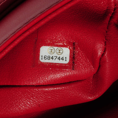 Chanel Lambskin Jumbo Double Flap Red 8 of 8
