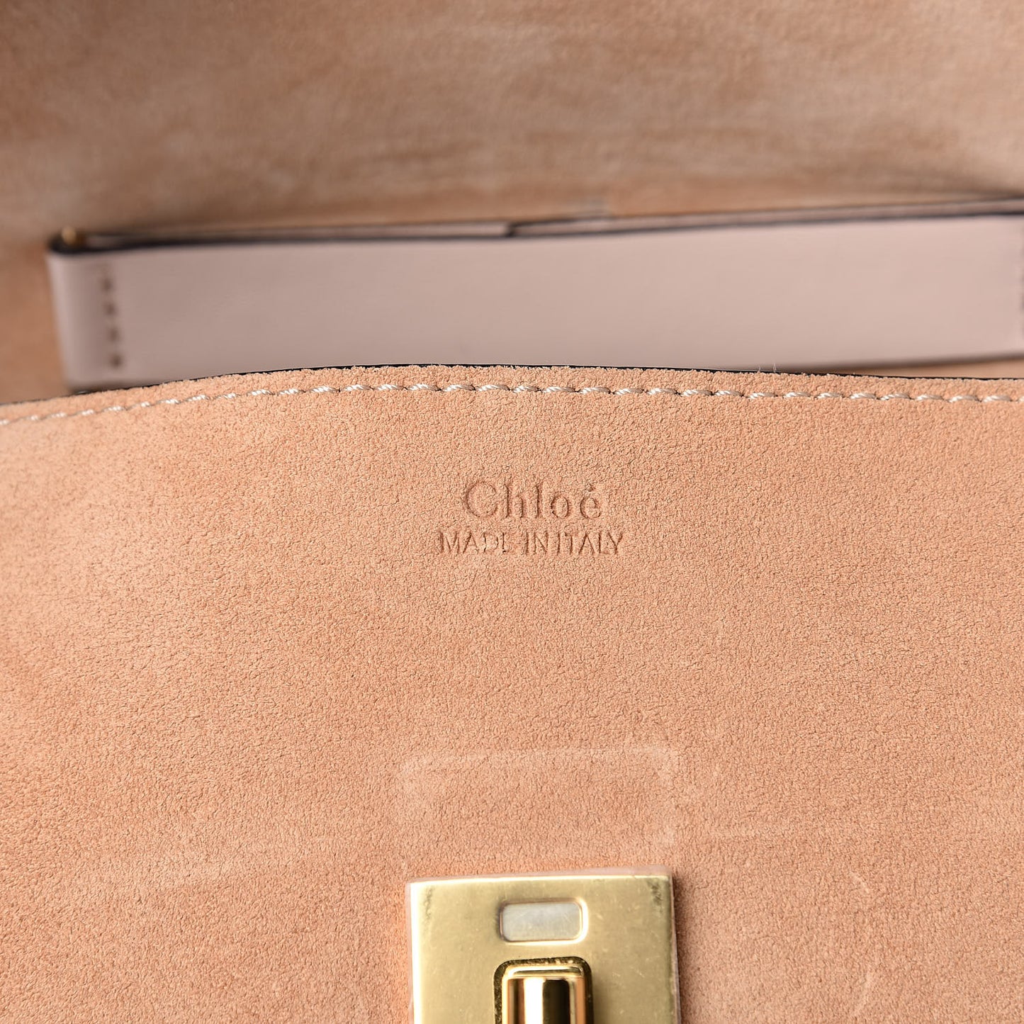 Suede Smooth Calfskin Mini Drew Shoulder Bag Cement Pink