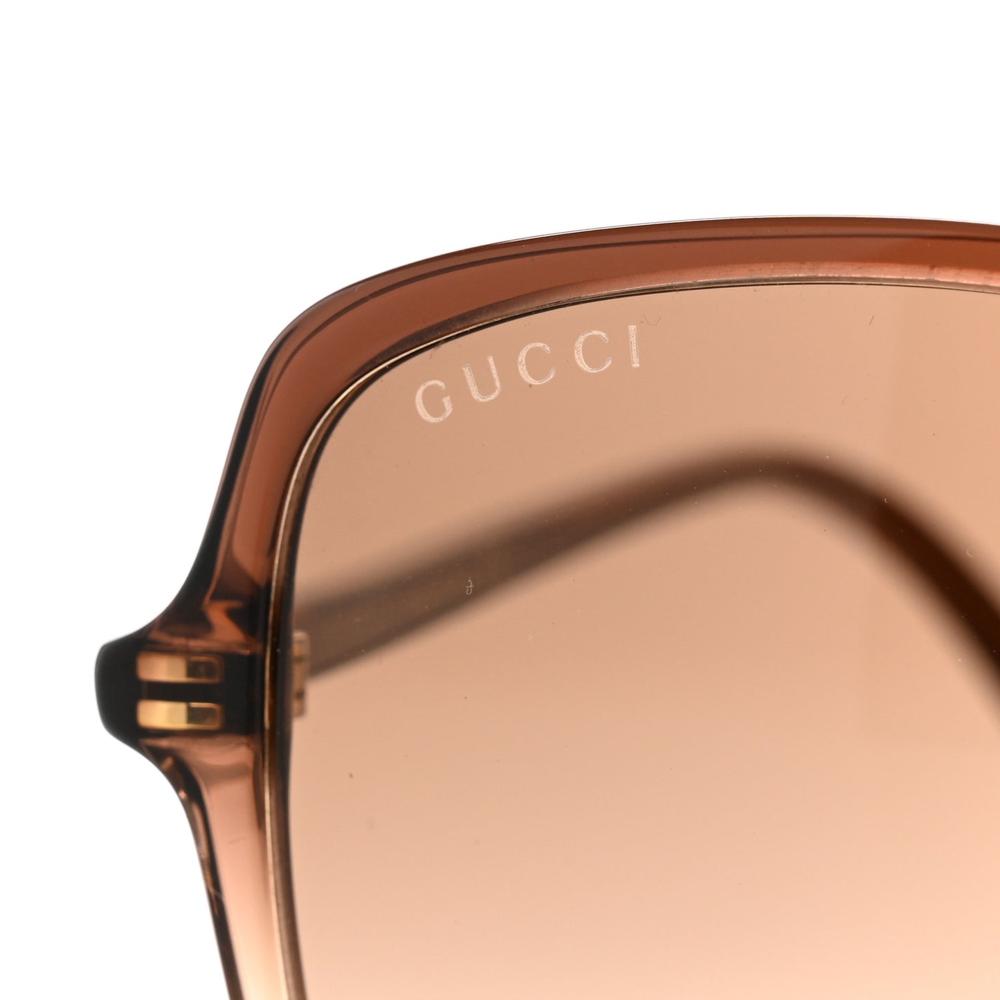 Acetate Oversize Round Frame Sunglasses GG0546SK Brown