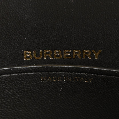 Burberry Calfskin Small Two-Tone Olympia Shoulder Bag Warm Tan 5 of 8