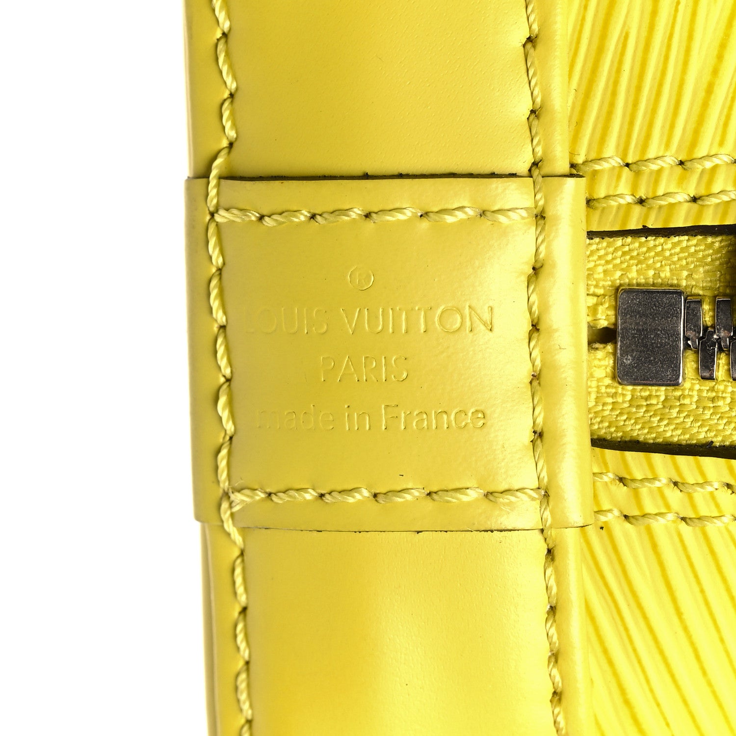 Louis Vuitton Epi Alma BB Pistache 6 of 8