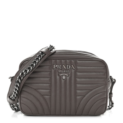 Prada Soft Calfskin Diagramme Camera Bag Bambu 1 of 9