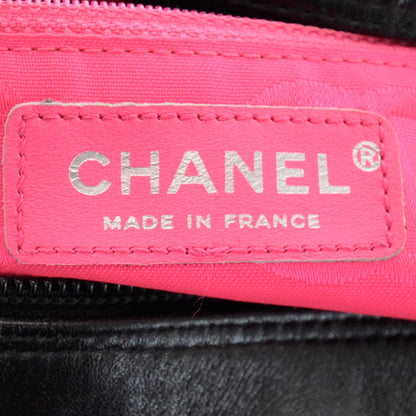 Chanel Calfskin Quilted Small Cambon Bowler Black 8 of 12