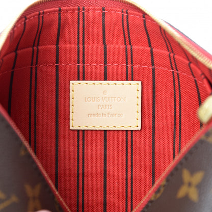 Louis Vuitton Monogram Neverfull MM GM Pochette Cherry 6 of 7