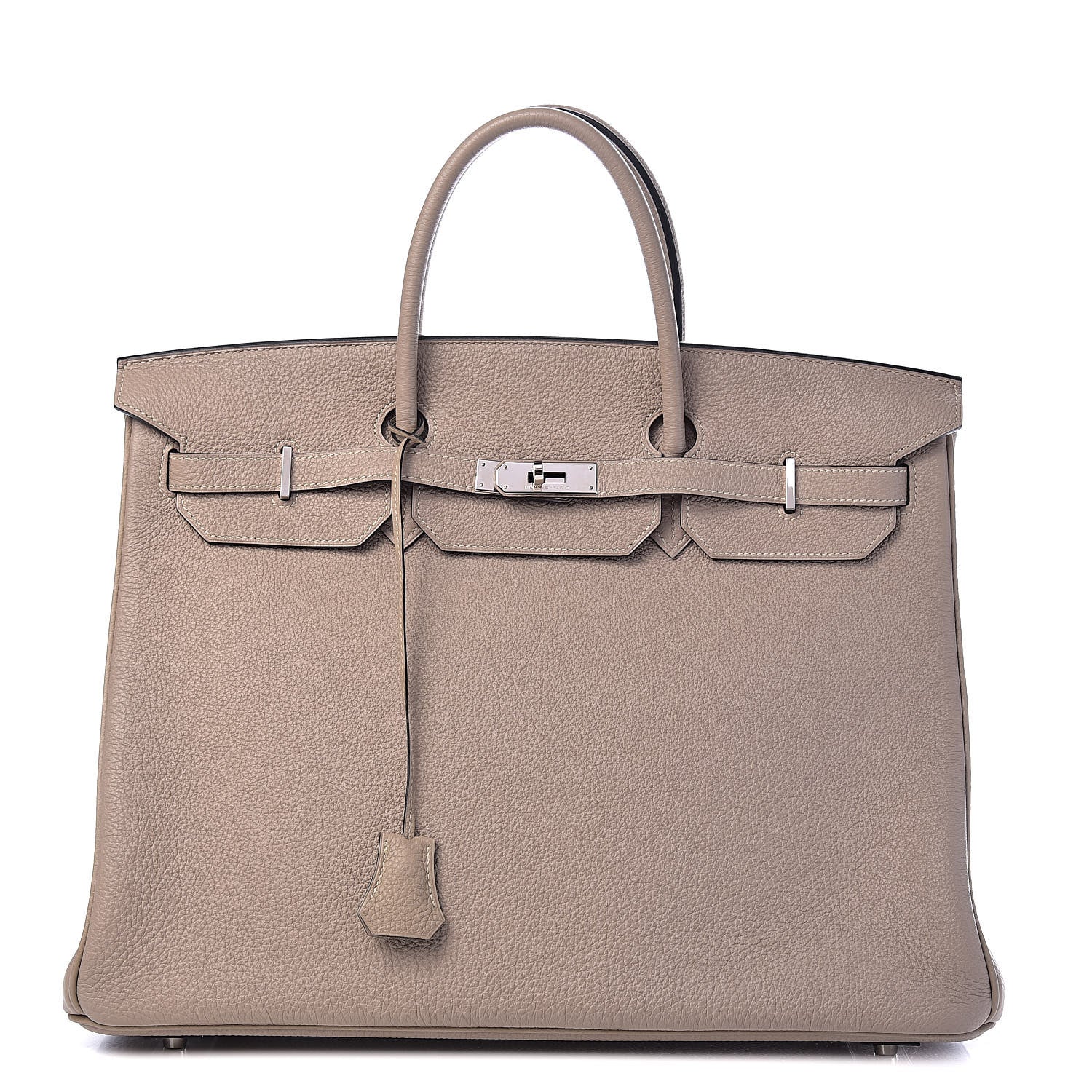 Hermes Togo Birkin 40 Gris Tourterelle 1 of 11