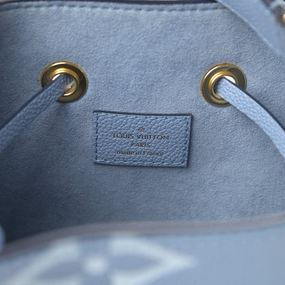 Louis Vuitton Empreinte Monogram Giant By The Pool Neonoe BB Summer Blue 6 of 10