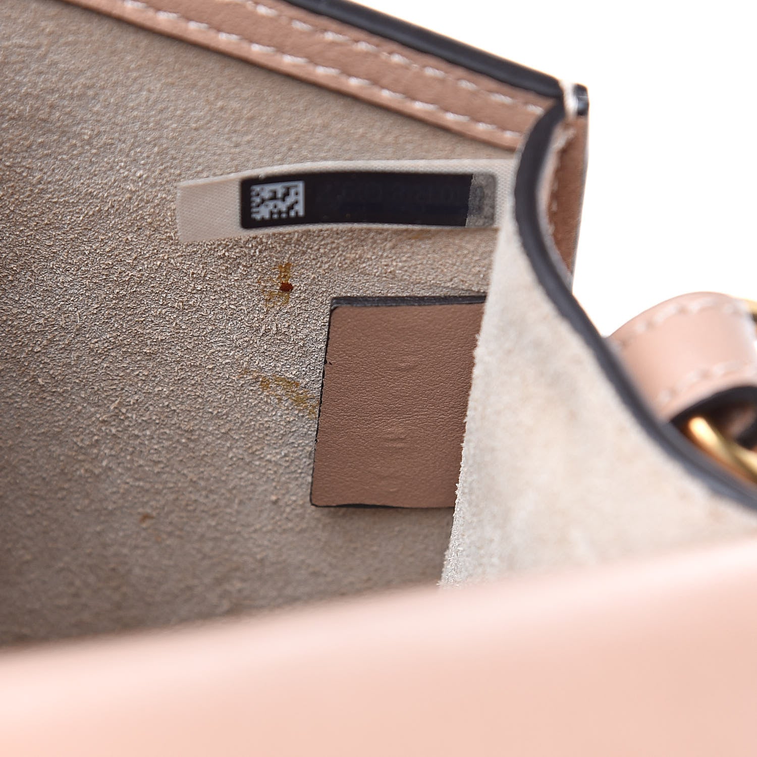 Chloe Calfskin Suede Medium Nile Bracelet Bag Biscotti Beige 7 of 10