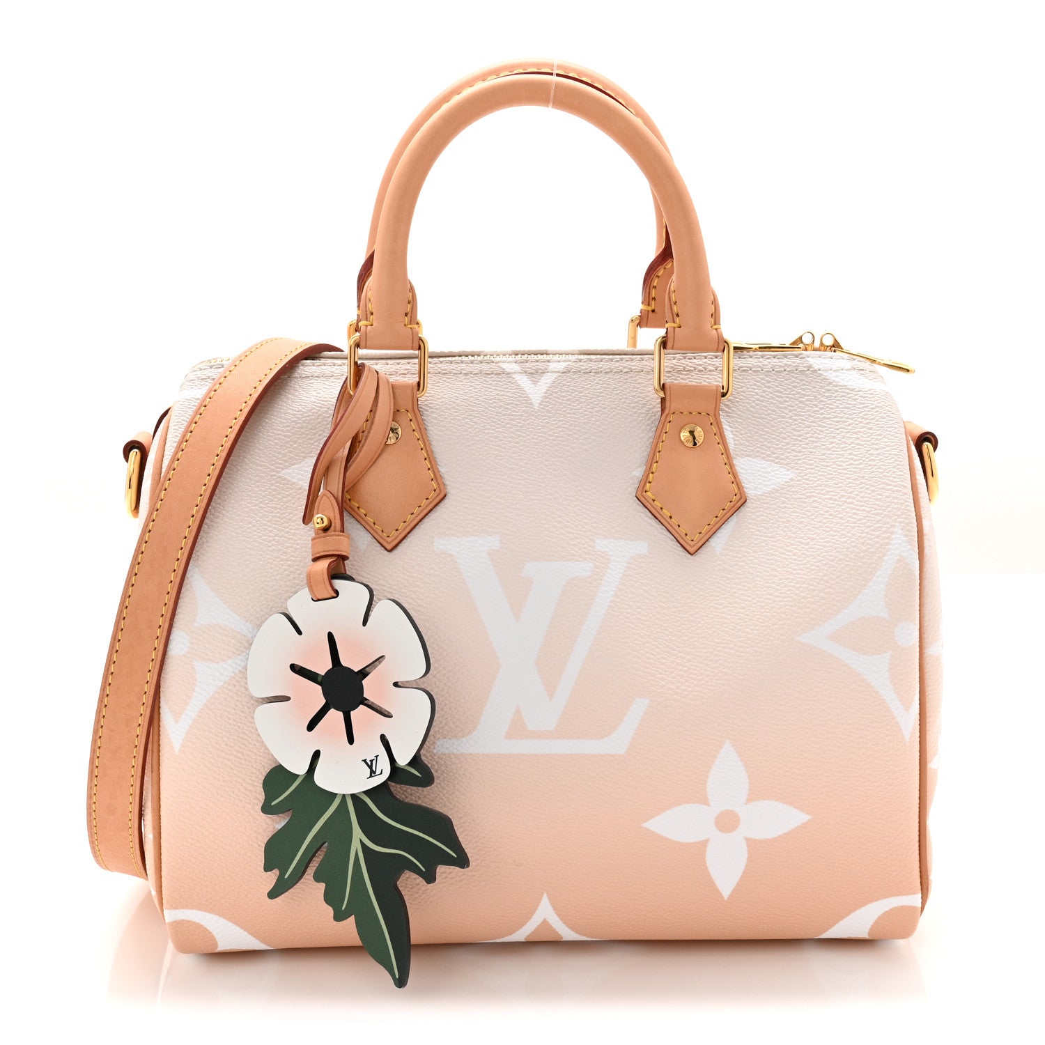 Louis Vuitton Monogram Giant By The Pool Speedy Bandouliere 25 Brume 1 of 10