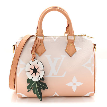 Louis Vuitton Monogram Giant By The Pool Speedy Bandouliere 25 Brume 1 of 10