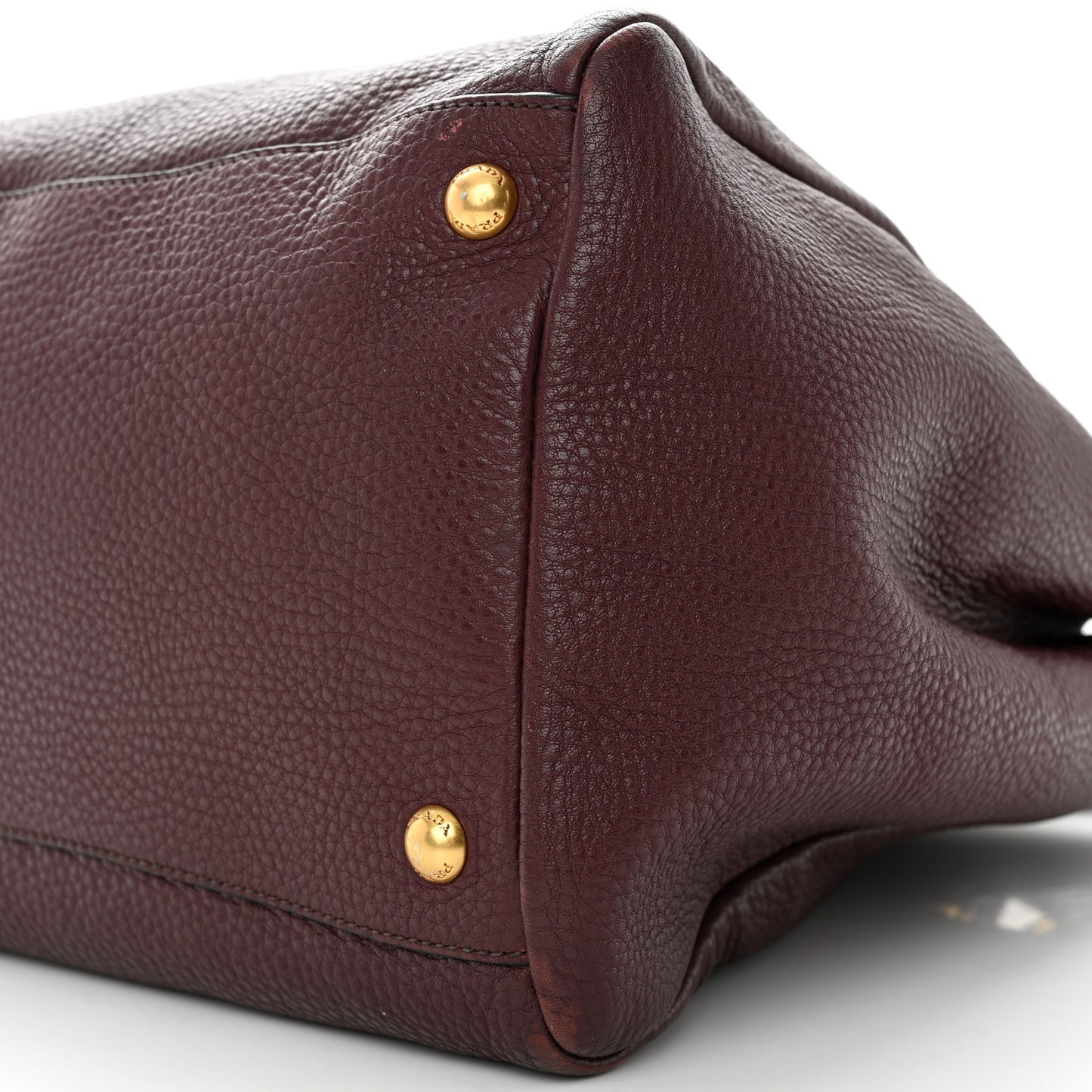 Vitello Phenix Shopping Tote Granato