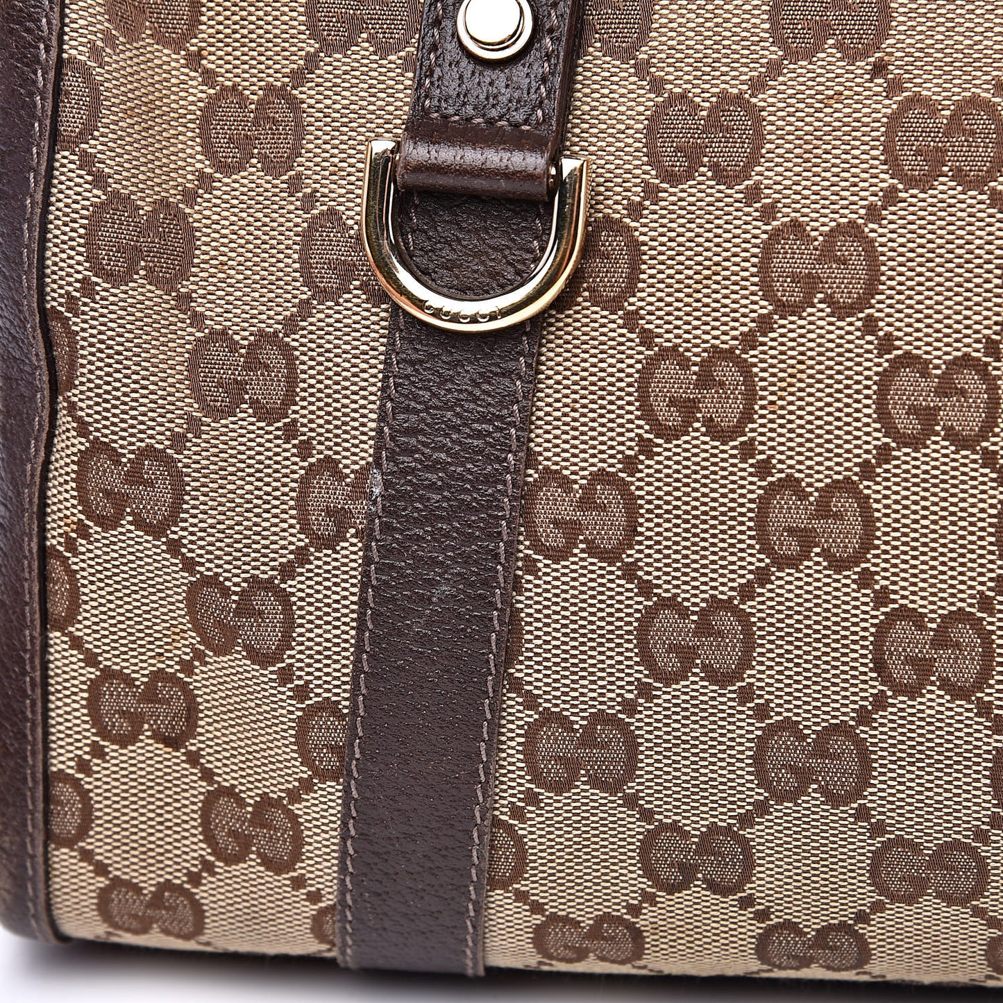 Monogram Small Abbey Boston Dark Brown