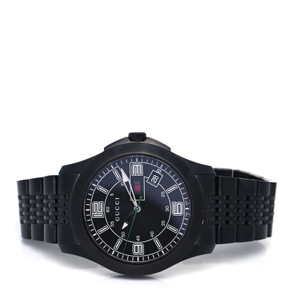 Gucci PVD Stainless Steel 44mm G-Timeless Quartz Watch Black 2 of 5
