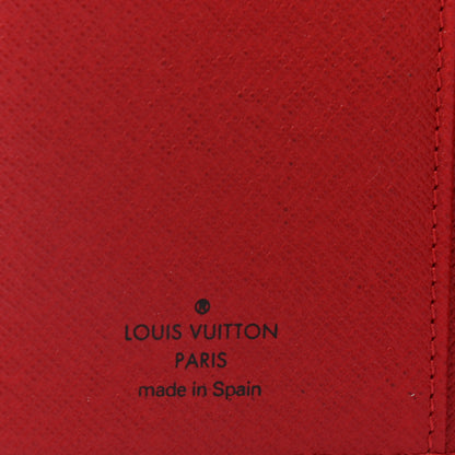 Louis Vuitton Epi Small Ring Agenda Cover Red 6 of 8