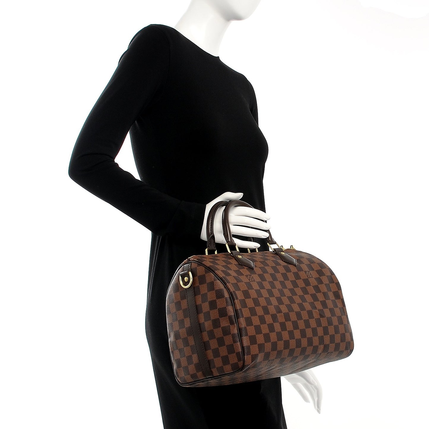 Damier Ebene Speedy Bandouliere 30