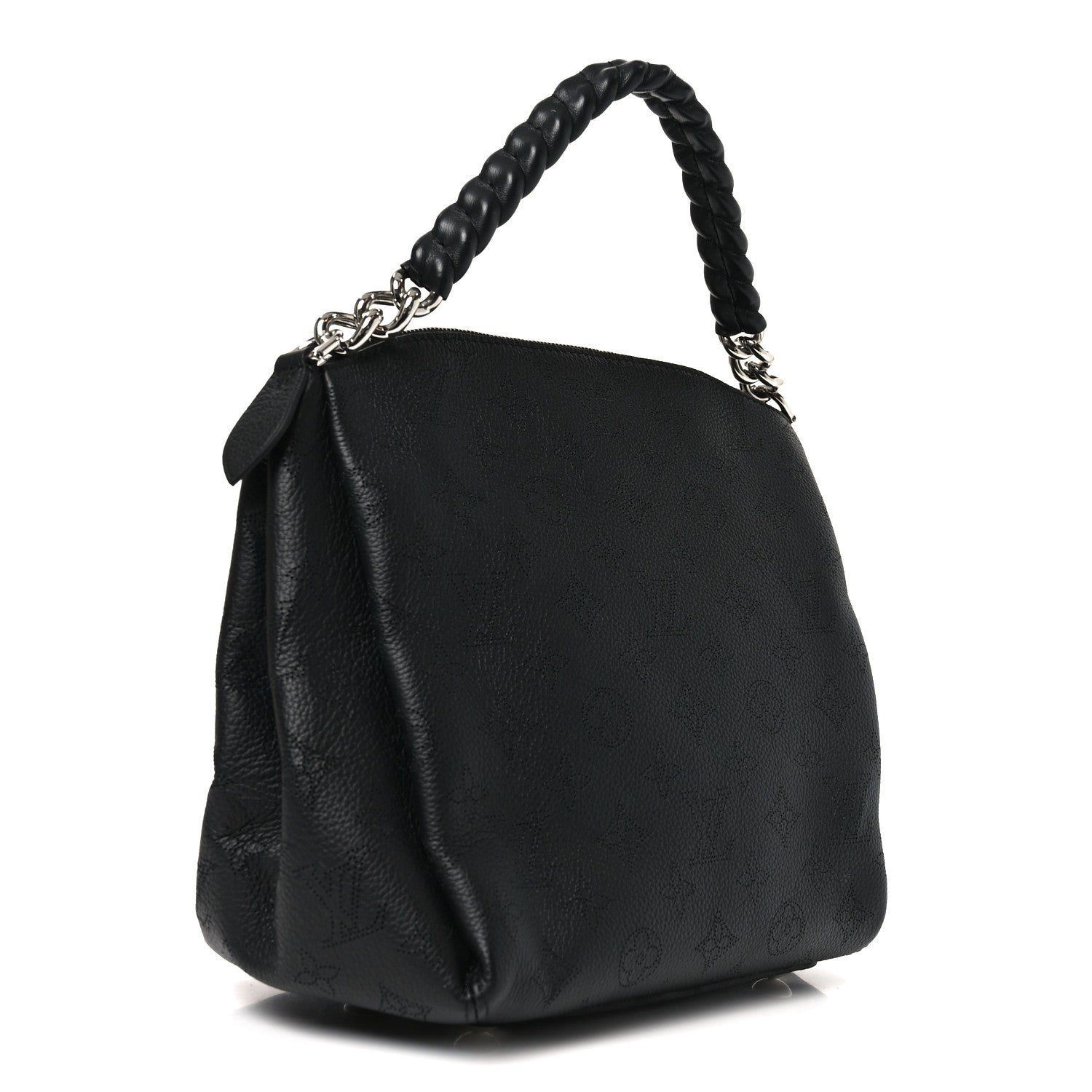 Louis Vuitton Mahina Babylone Chain BB Black 3 of 9