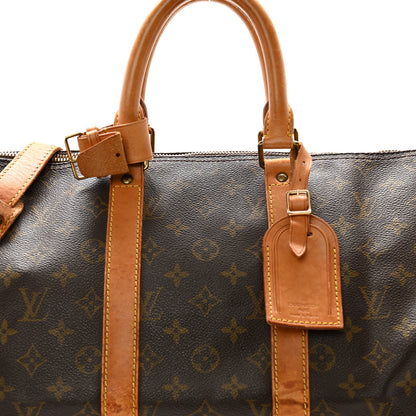 Louis Vuitton Monogram Keepall Bandouliere 45 8 of 14