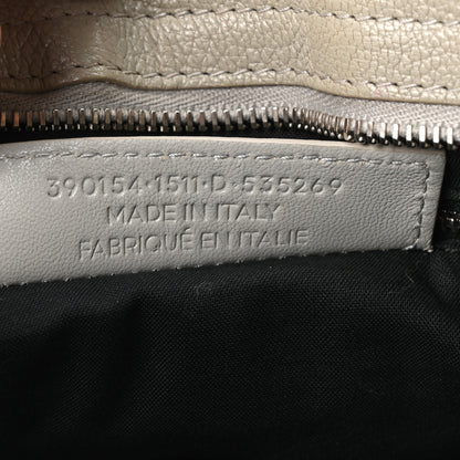 Balenciaga Chevre Gold Metallic Edge Hardware City Gris Glace 8 of 11