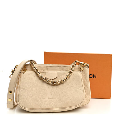 Louis Vuitton Empreinte Monogram Giant Multi Pochette Accessories Cream 11 of 11