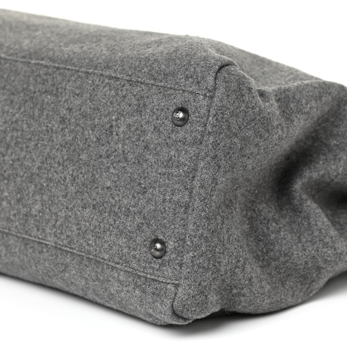 Flannel Large Peekaboo Iconic Satchel Grey