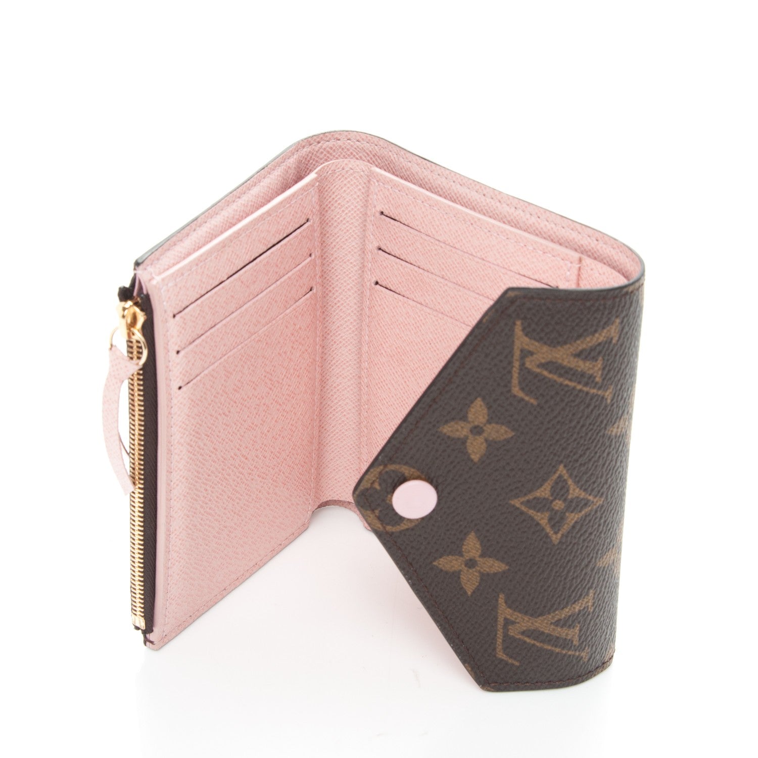 Louis Vuitton Monogram Victorine Wallet Rose Ballerine 5 of 8