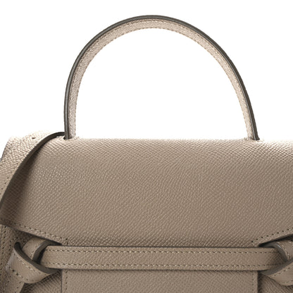 Celine Grained Calfskin Nano Belt Bag Light Taupe 8 of 10