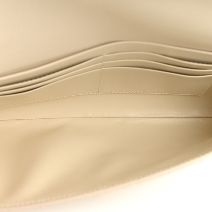 Bottega Veneta Nappa Intrecciato Long Andiamo Top Handle Clutch Sea Salt 5 of 9