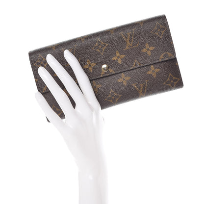 Louis Vuitton Monogram Sarah Wallet 2 of 10
