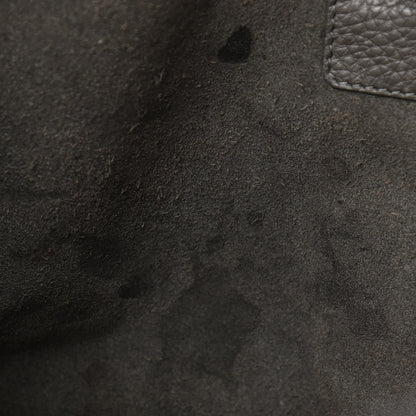 Valentino Garavani Grained Calfskin Rockstud Shoulder Tote Graphite 12 of 21