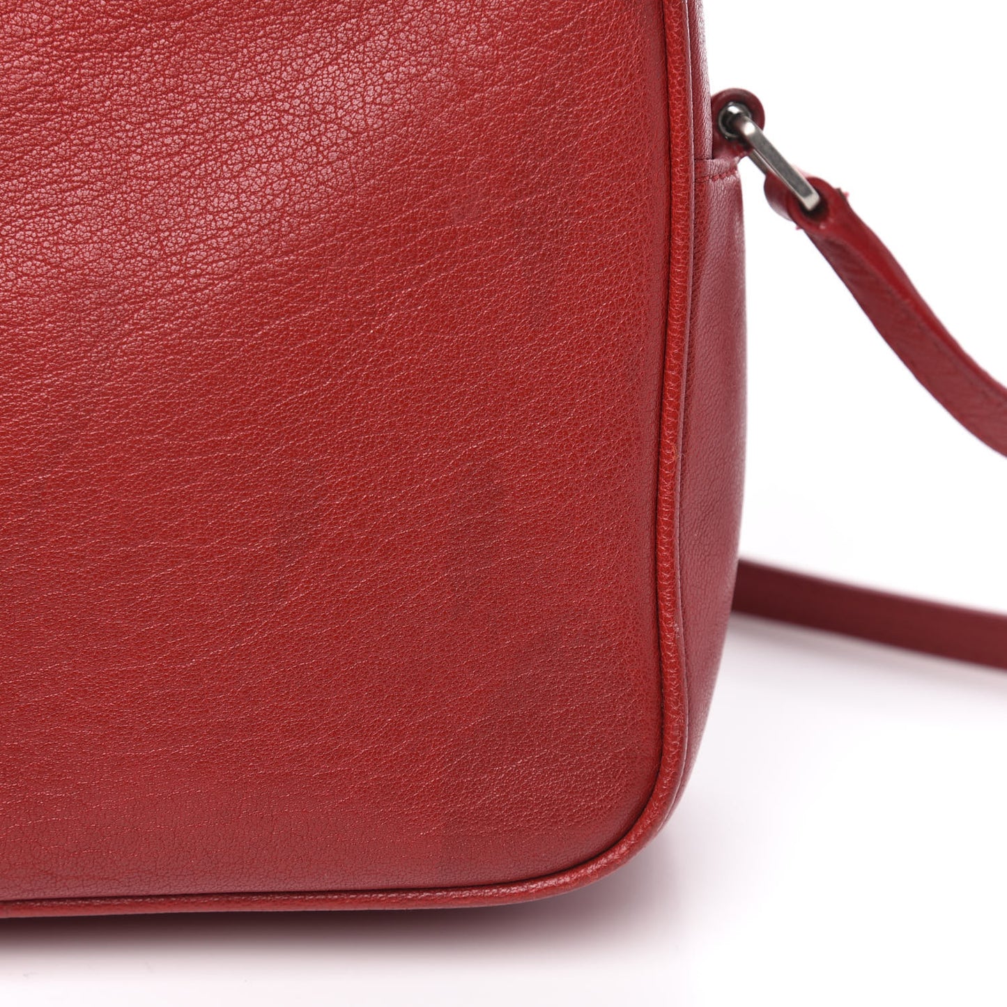 Calfskin Monogram Small Lou Camera Bag Red