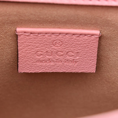 Gucci Wonka Grain Calfskin Mini Diana Tote Bag Wild Rose Fuxia Fluo 6 of 9