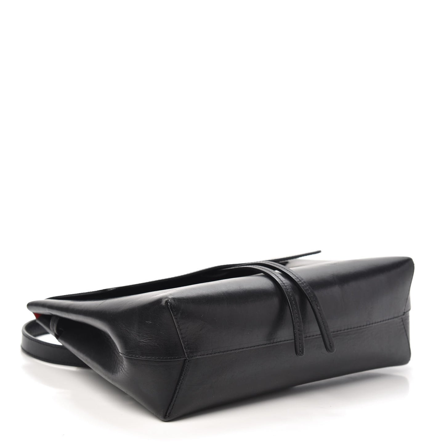 Calfskin Mini Lady Bag Black Flamma