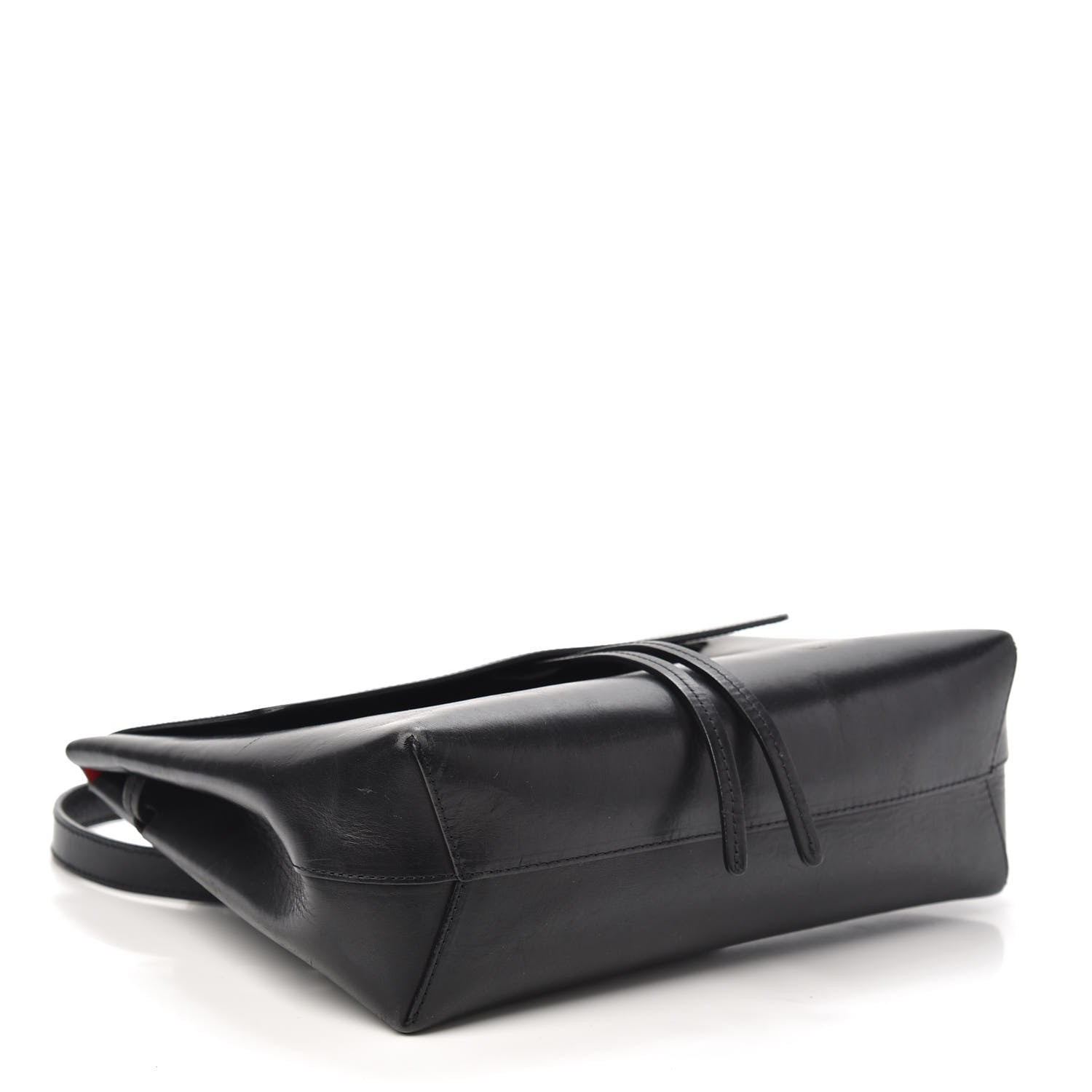 Mansur Gavriel Calfskin Mini Lady Bag Black Flamma 4 of 10