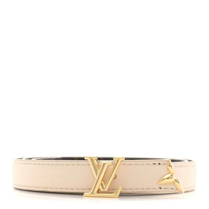 Louis Vuitton Monogram 20mm Pretty Reversible Belt 75 30 Beige 1 of 7