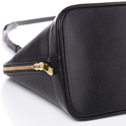 Louis Vuitton Epi Alma PM Black 7 of 13