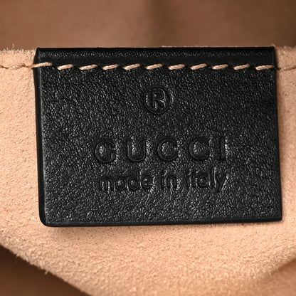 Gucci Calfskin Small Diana Tote Bag Black Yellow Fluo 6 of 19