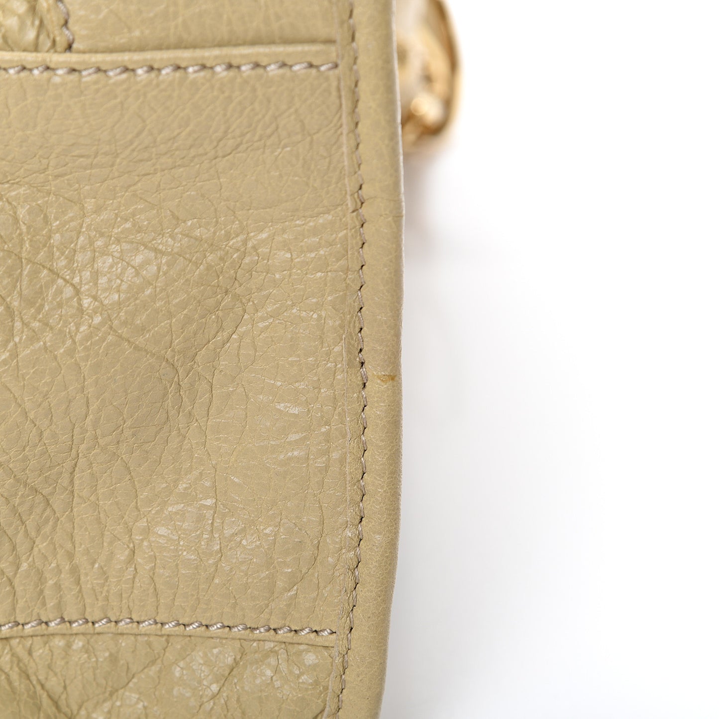 Agneau Giant 12 Gold Hardware City Beige Sable
