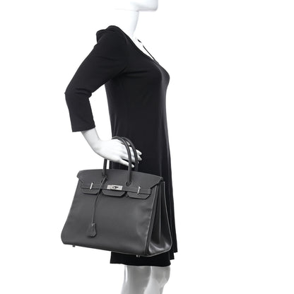 Hermes Epsom Birkin 35 Ardoise 3 of 13