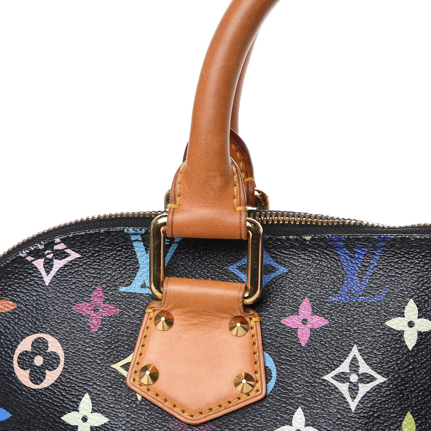 Louis Vuitton Monogram Multicolor Alma Black 12 of 16