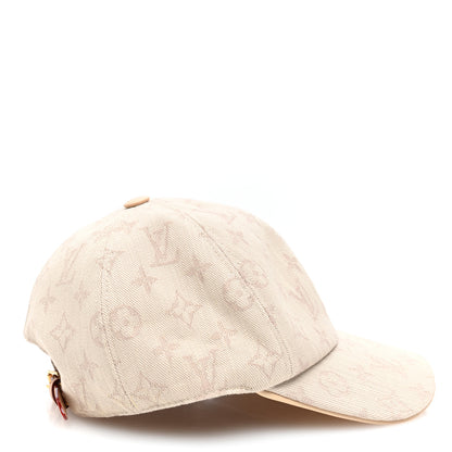 Louis Vuitton Cotton Monogram Jacquard Be My Cap Beige 6 of 8