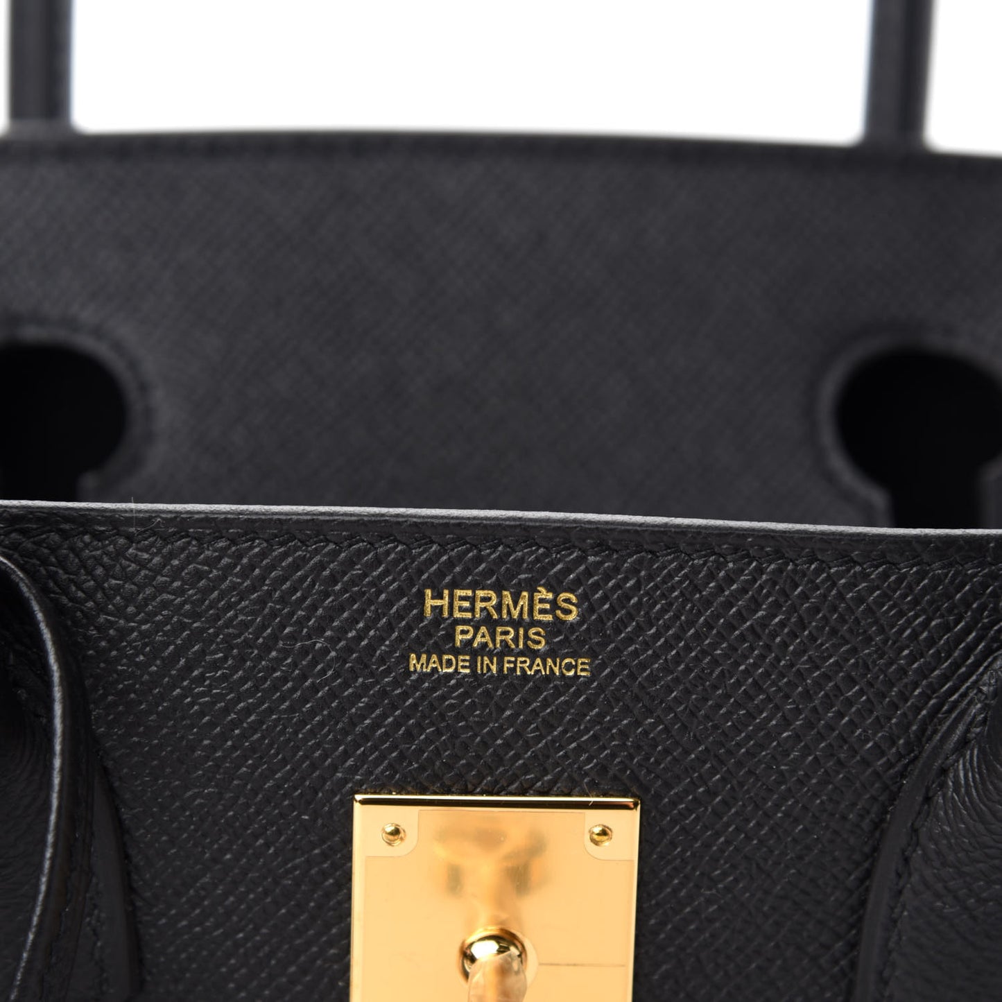 Epsom Birkin 30 Black