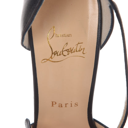 Christian Louboutin Kid Leather Grorolli 120 Pump 38 Black 7 of 8