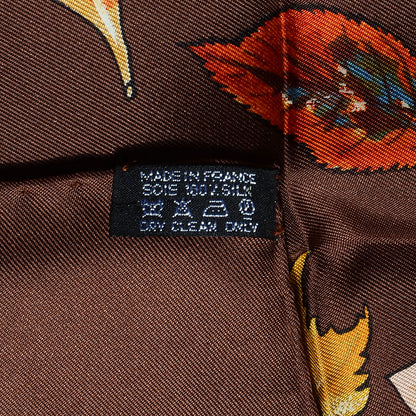 Hermes Silk Tourbillons Scarf 90 4 of 4