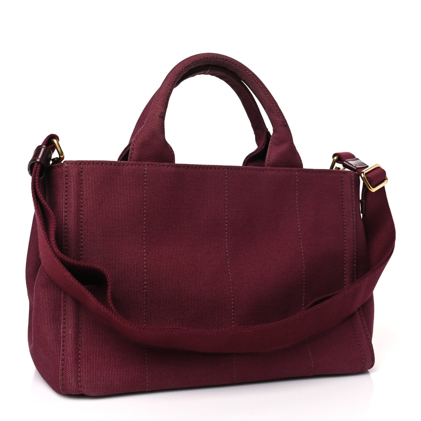 Canapa Crystal Studded Tote Amaranto