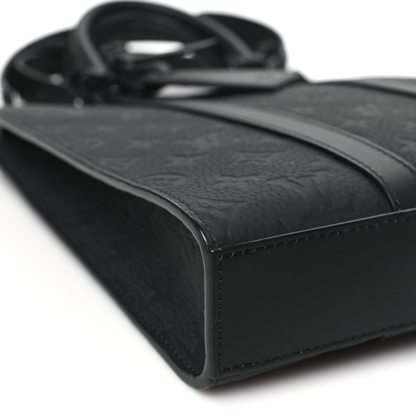 Taurillon Monogram Sac Plat Cross Black