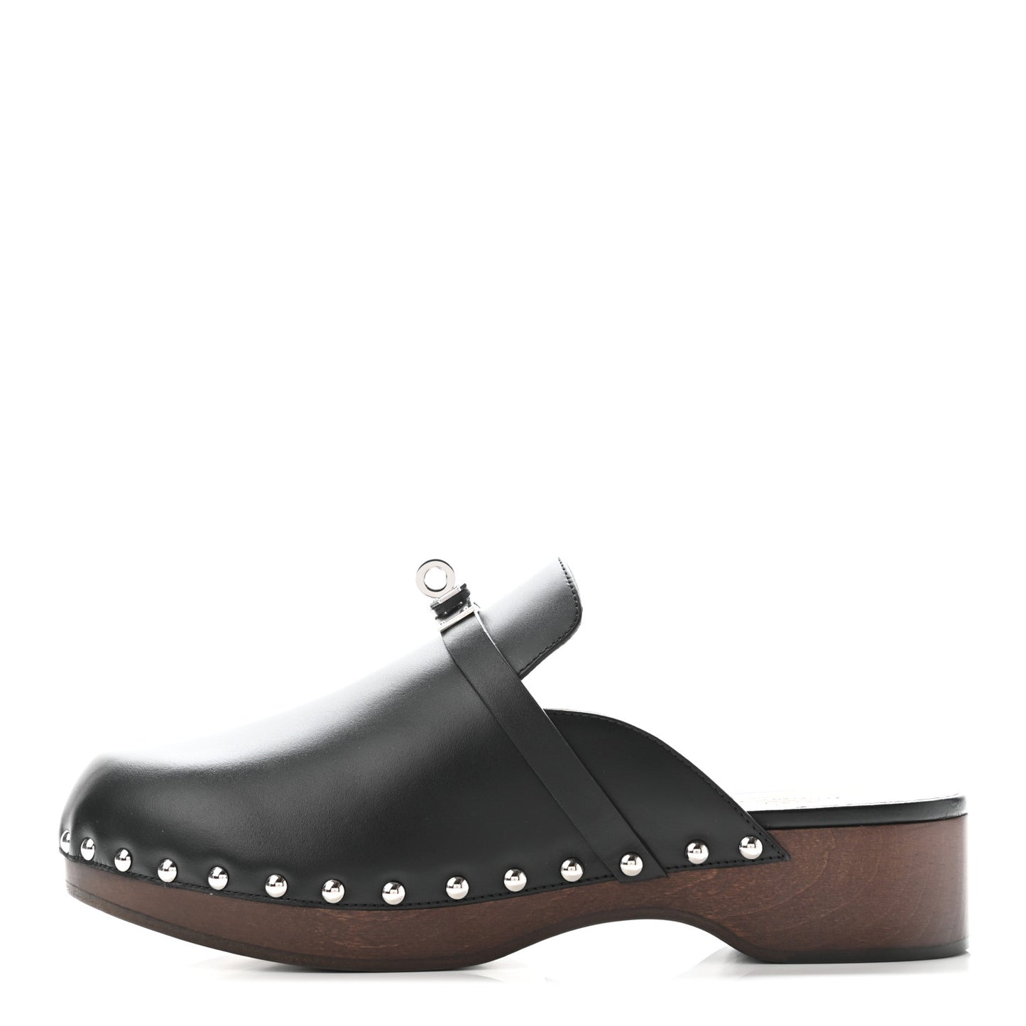Calfskin Carlotta Mules 39 Black