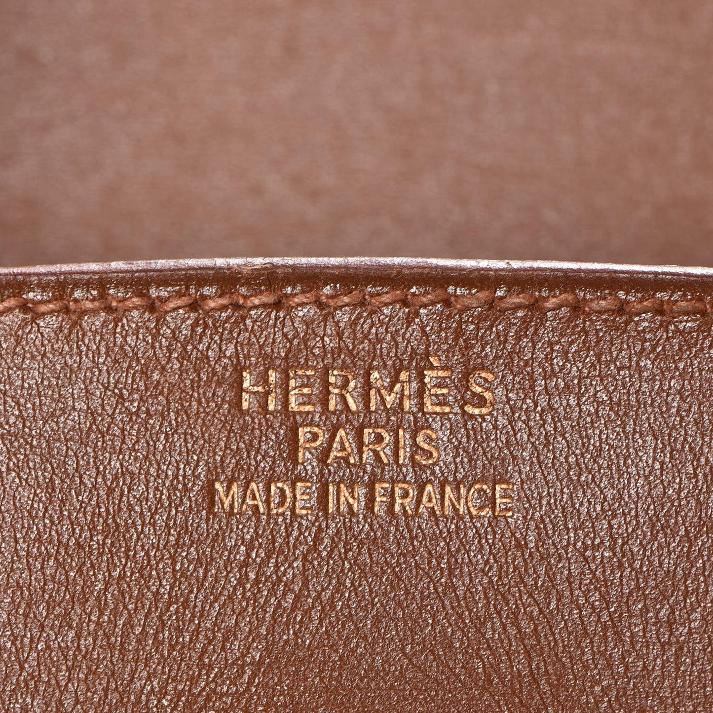 Box Birkin 35 Noisette