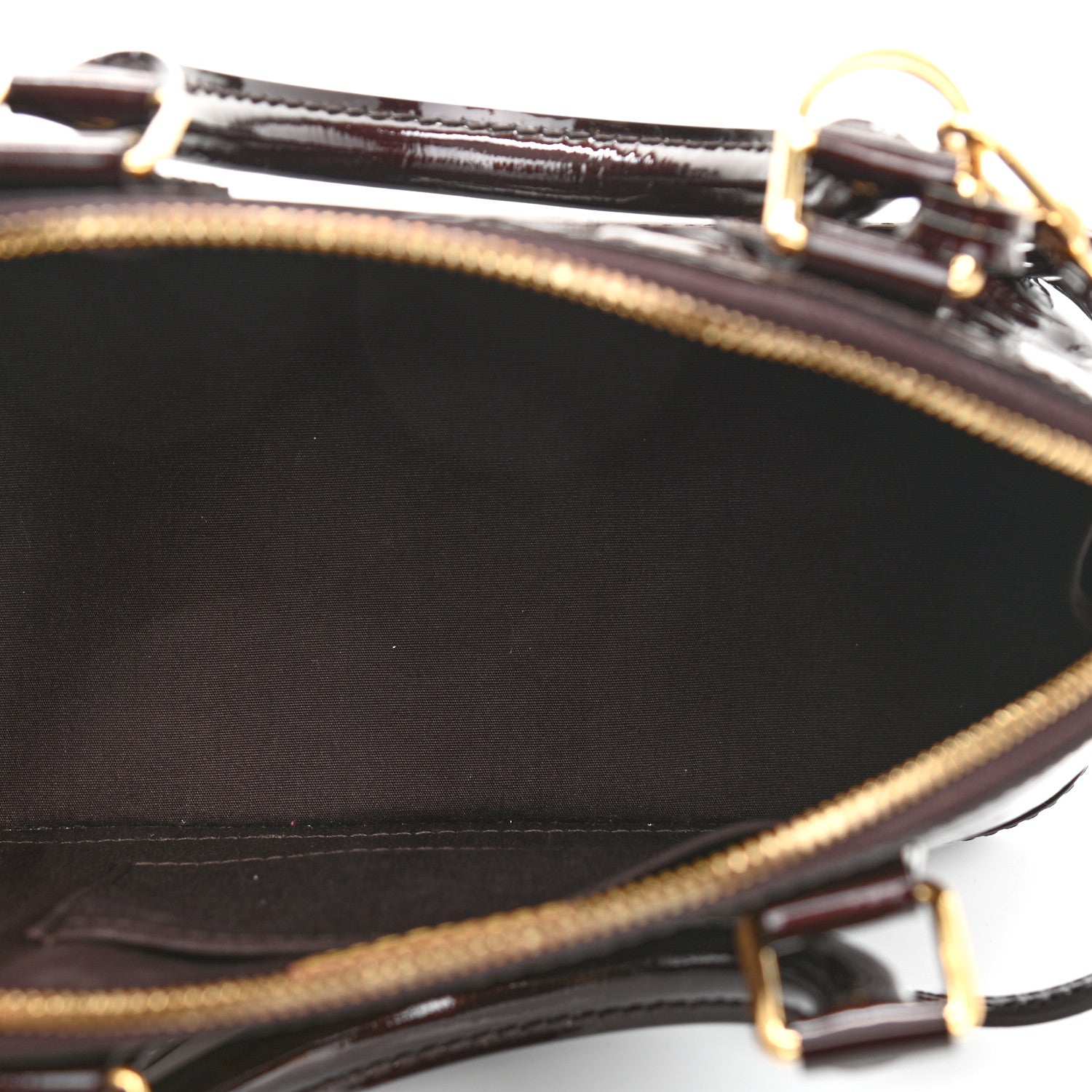 Louis Vuitton Vernis Alma BB Amarante 4 of 7