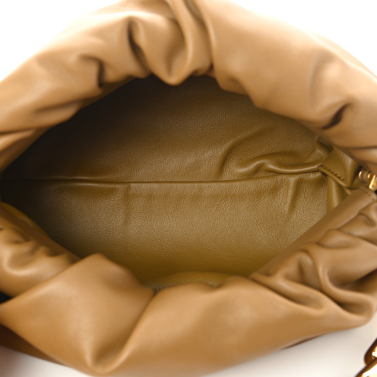 Bottega Veneta Calfskin The Pouch Chain Cammello 4 of 9