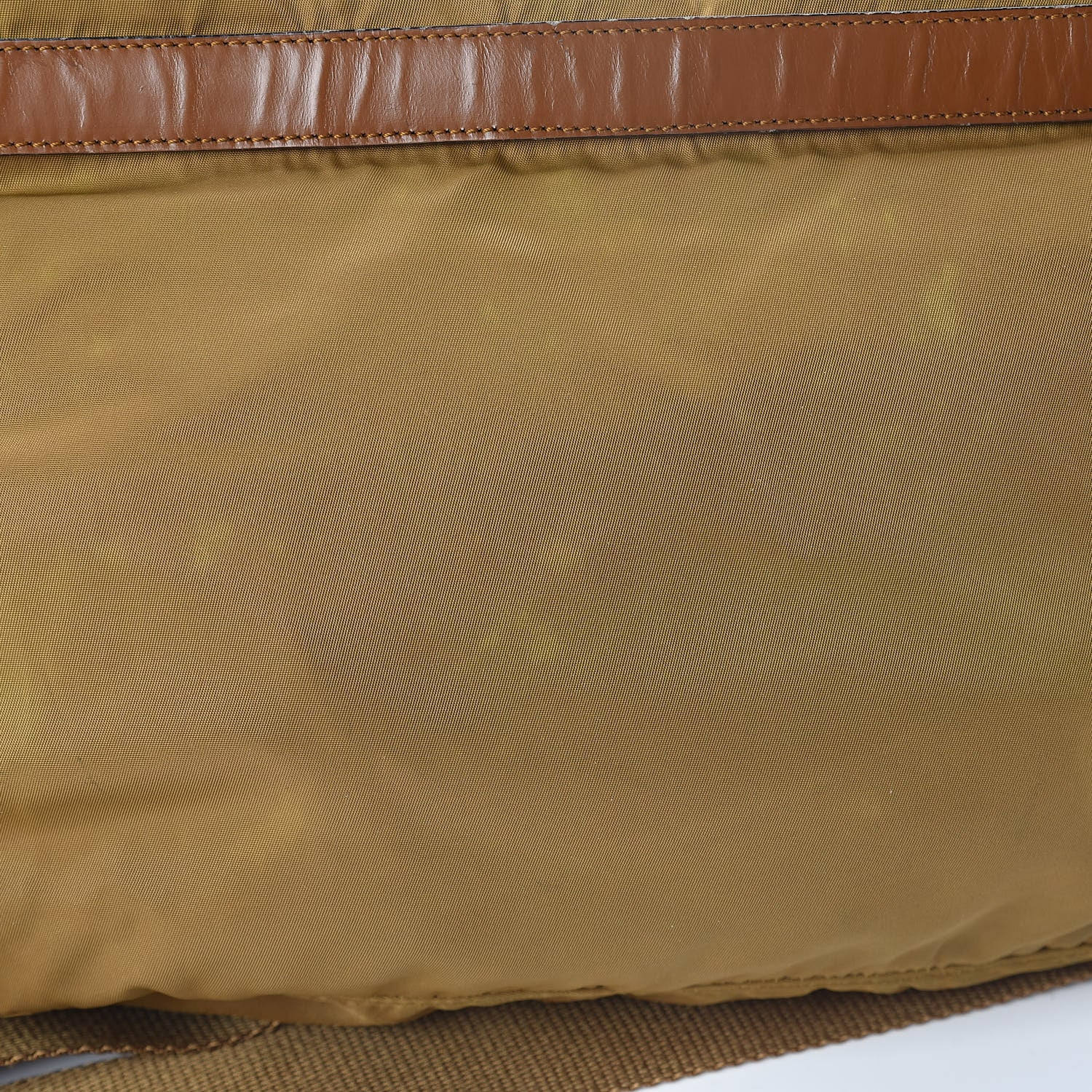 Prada Tessuto Nylon Vela Sport Messenger Bag Brown 10 of 13